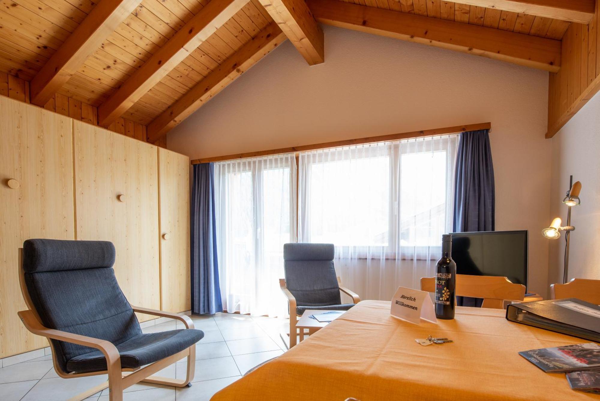 Haus Avalanche Apartment Саас-Фее Стая снимка